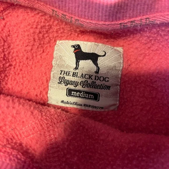 Pink- Black Dog Crewneck - Picture 3 of 3